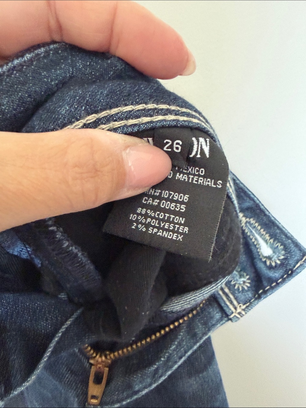 Hudson Jeans Dark Blue Ankle Skinny Jeans-size 26 - Picture 7 of 8
